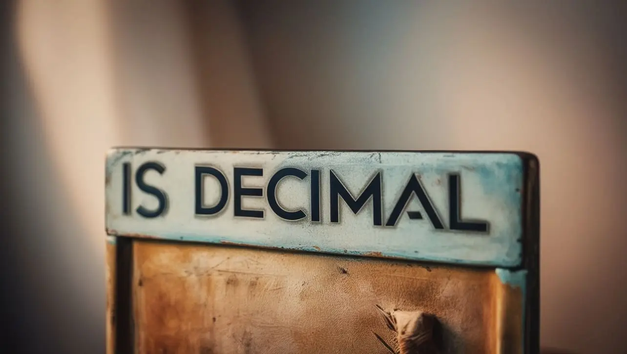 Python isdecimal() method tutorial for checking decimal digit strings
