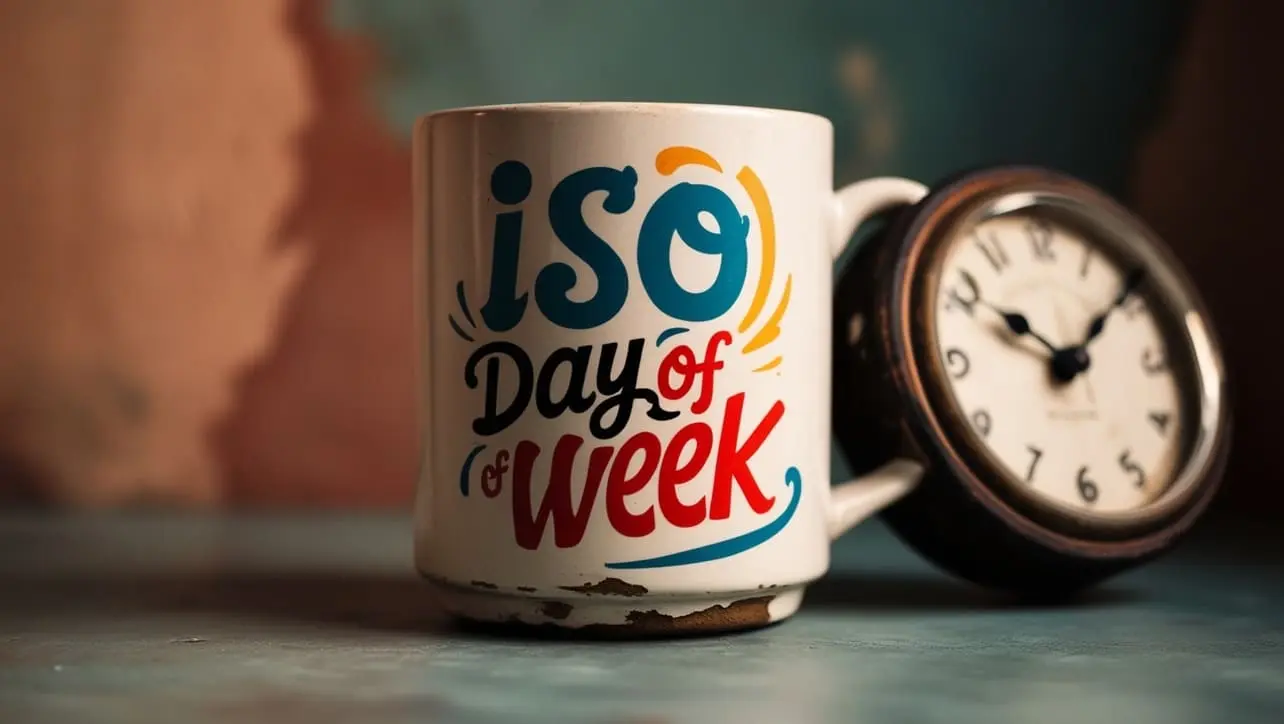 MongoDB $isoDayOfWeek operator tutorial showing how to extract ISO weekday numbers from dates in aggregation pipelines