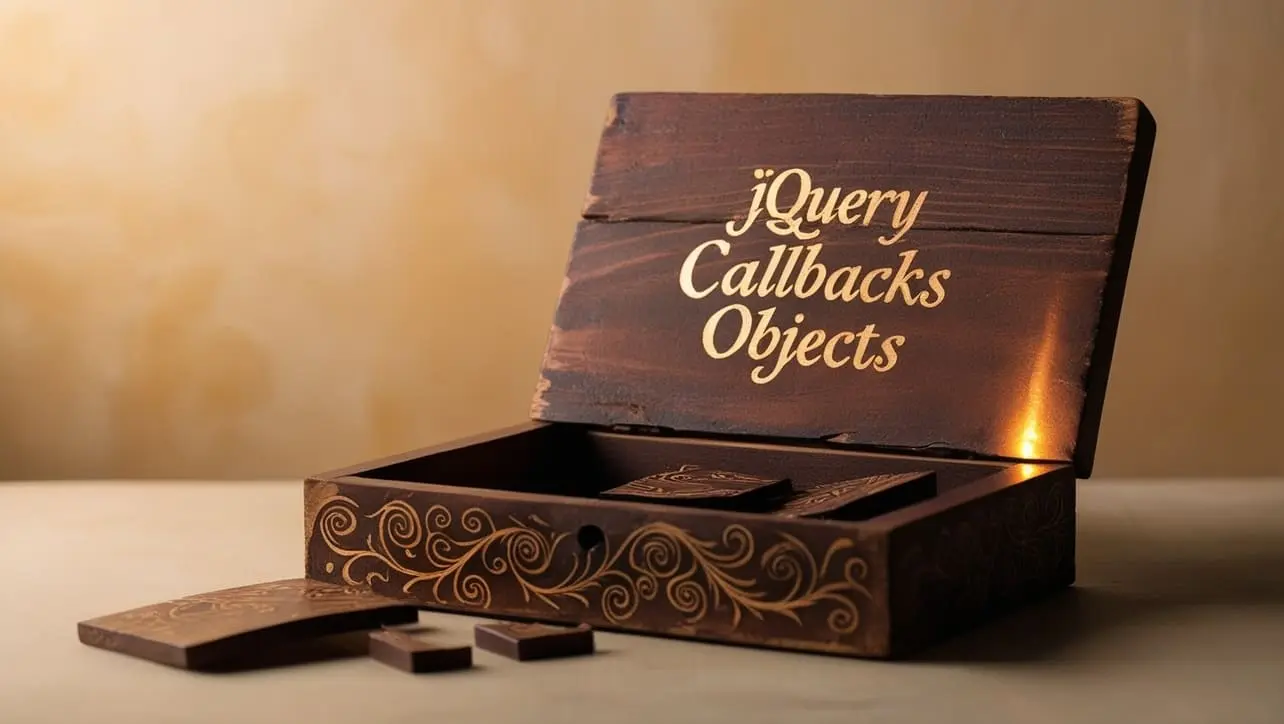 jQuery Callbacks object — manage callback function lists for events and async control