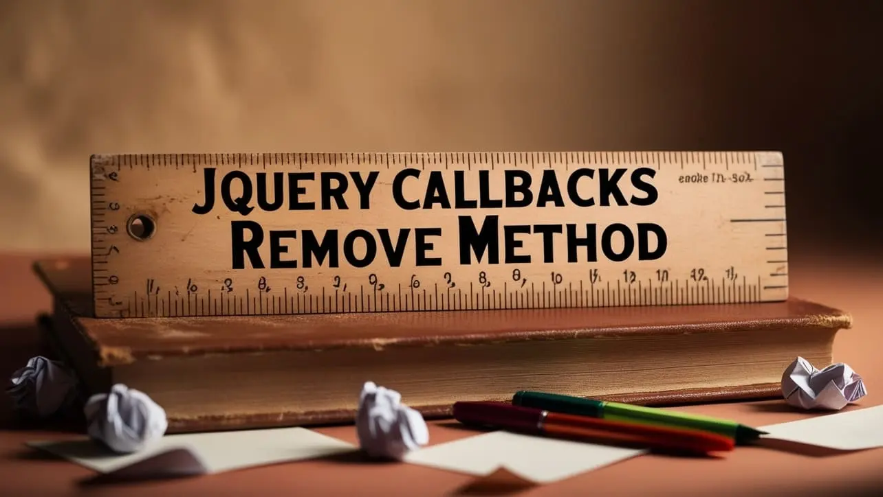 jQuery callbacks.remove() method tutorial — unregister handlers from a Callbacks list