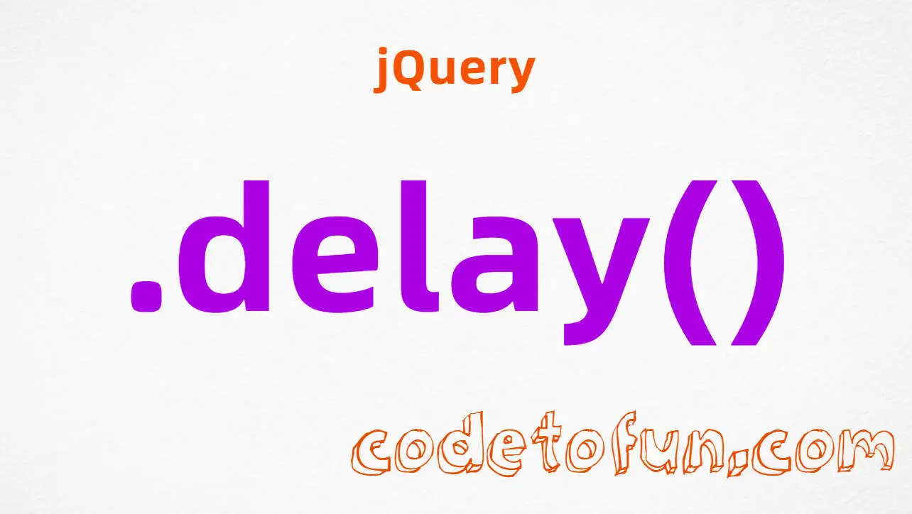 jQuery .delay() method tutorial &mdash; pause the fx queue between chained slide, fade, and custom effects