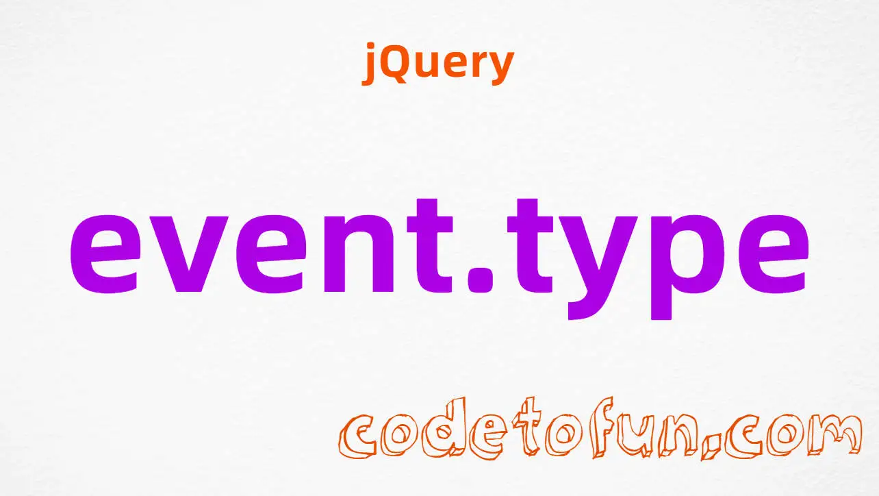 jQuery jQuery.type() method tutorial — detect accurate JavaScript value types