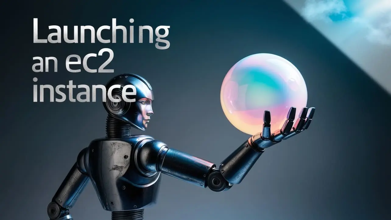 Launching an Amazon EC2 instance in the AWS console