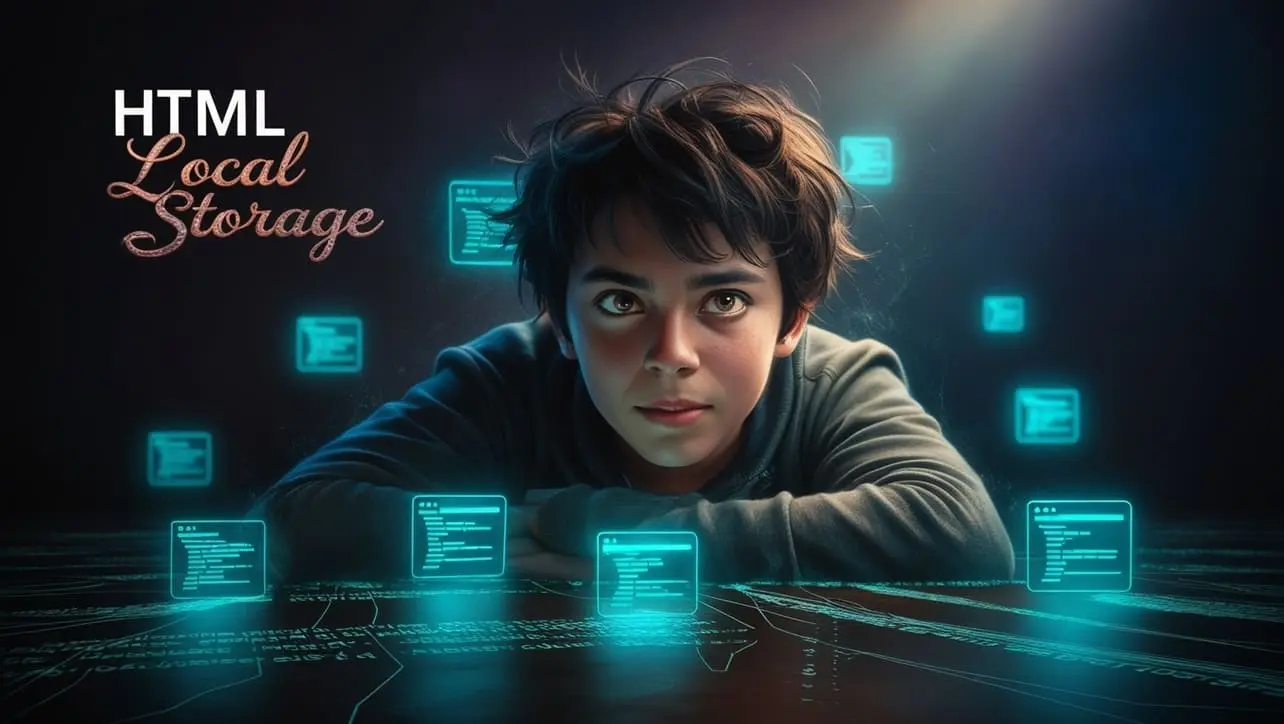 HTML Local Storage tutorial — persistent browser key-value storage