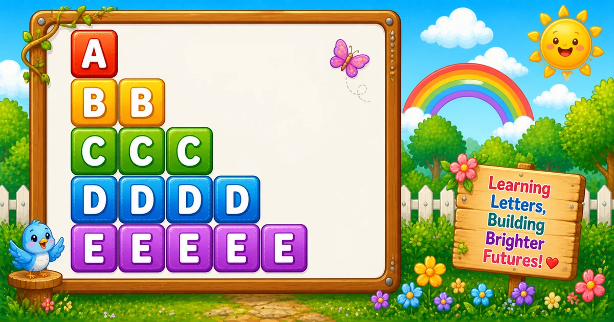 Repeating letter triangle A, BB, CCC, DDDD, EEEEE in C++