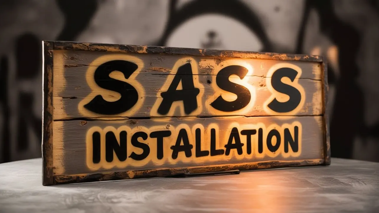 Sass Installation tutorial — install Dart Sass and compile SCSS to CSS