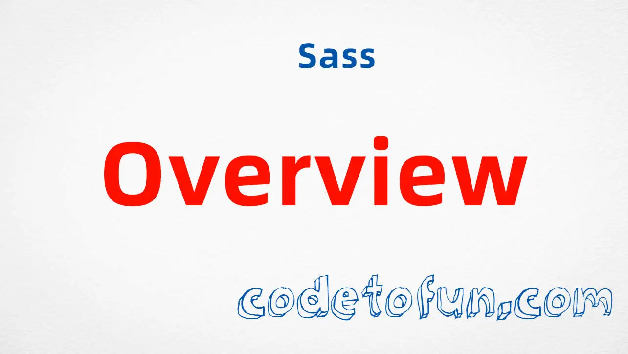 Sass Parsing tutorial — how stylesheets are read and how parse errors stop the build