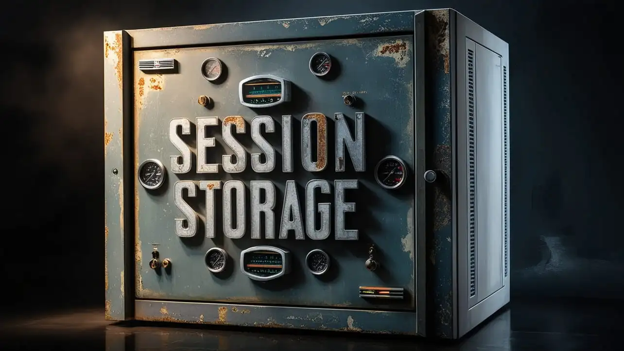 HTML Session Storage tutorial — temporary browser storage per tab