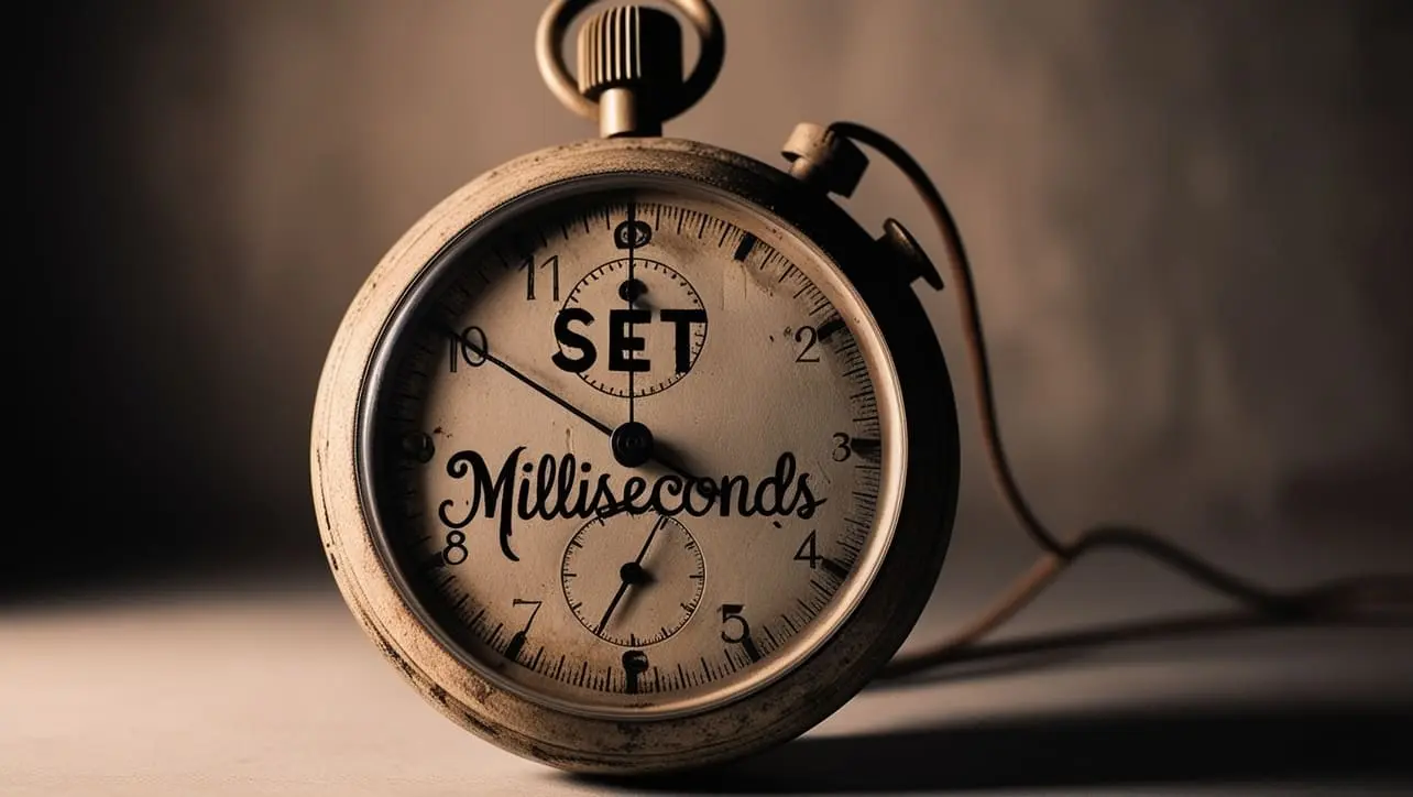 JavaScript Date setMilliseconds() method tutorial with sub-second setter examples