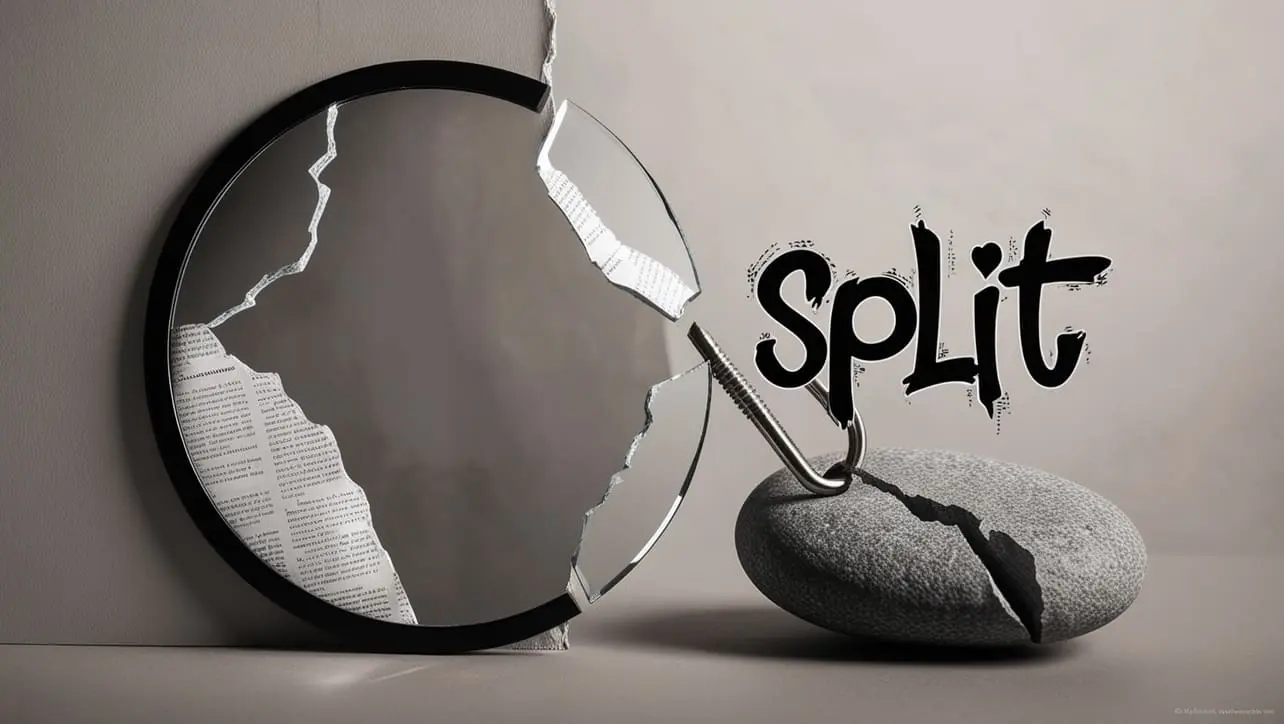 MongoDB $split operator tutorial splitting strings into arrays by delimiter in aggregation pipelines