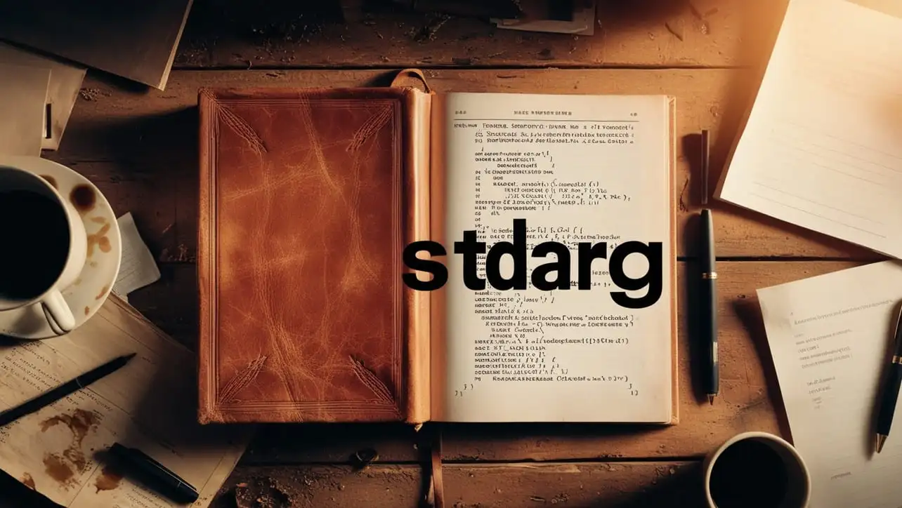 C stdarg.h header tutorial for va_start va_arg variable arguments