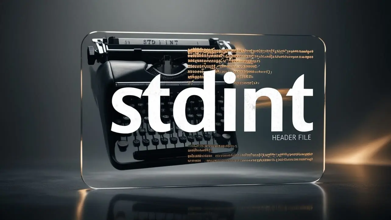 C stdint.h header tutorial for fixed-width integer types