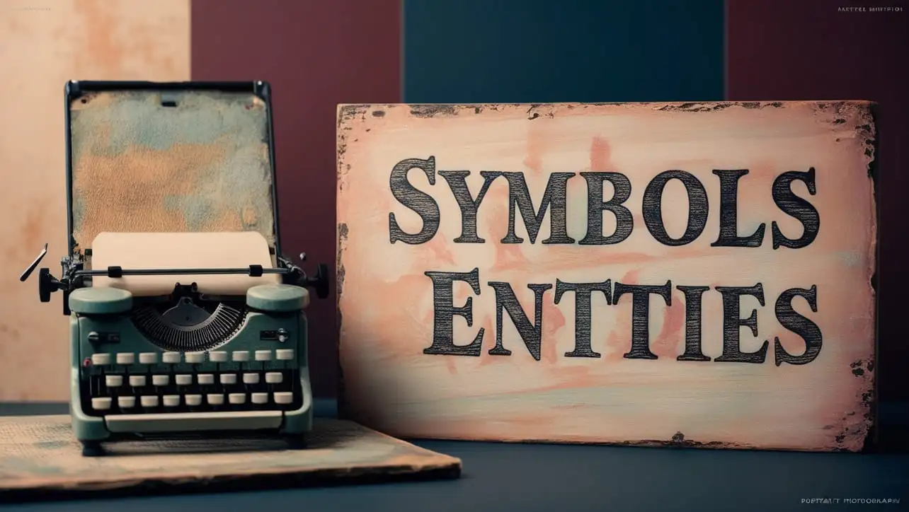 HTML symbol entities reference: copyright, stars, and common dingbats