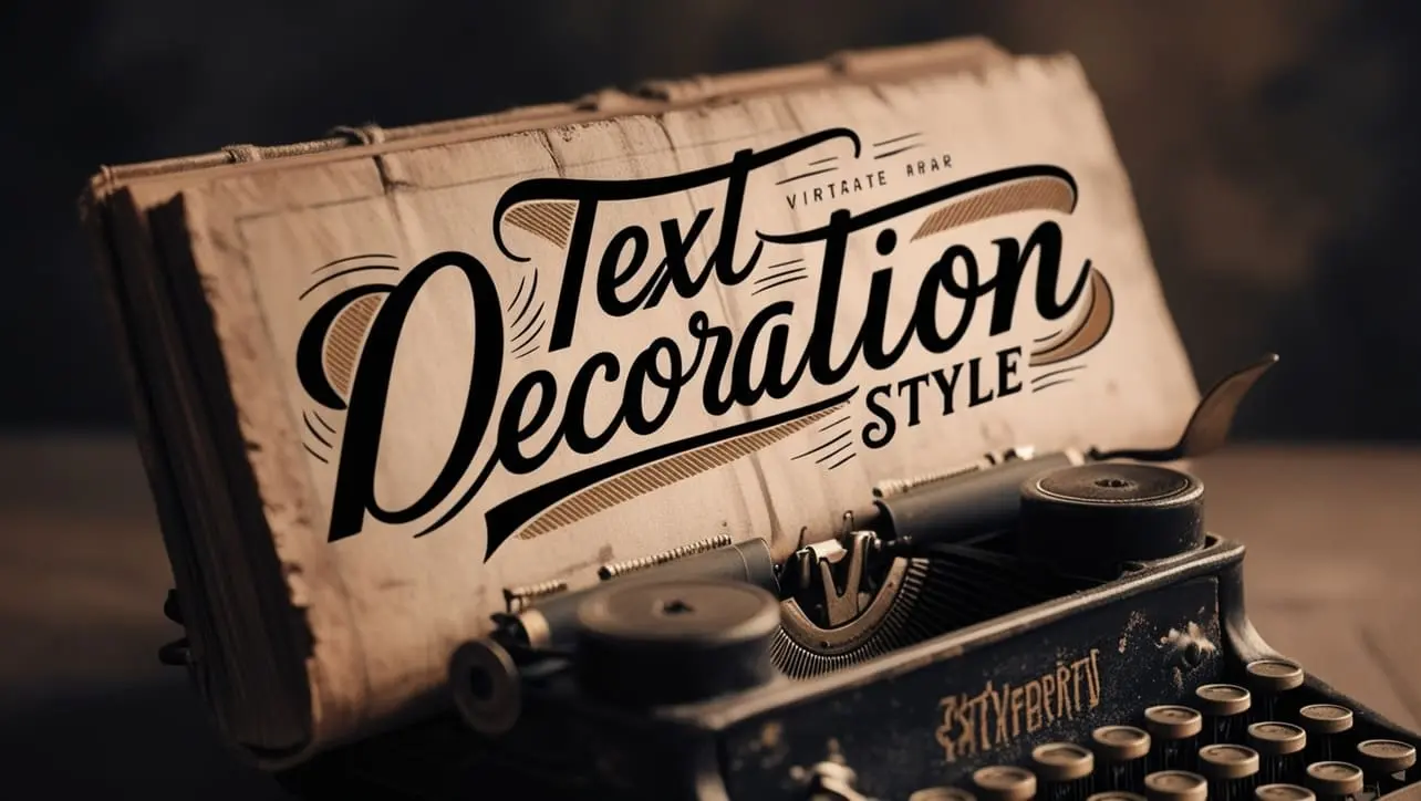 CSS text-decoration-style property tutorial showing solid, dotted, dashed, and wavy underline styles
