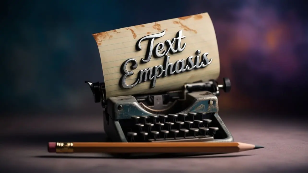 CSS text-emphasis property tutorial showing dot and circle emphasis marks on text