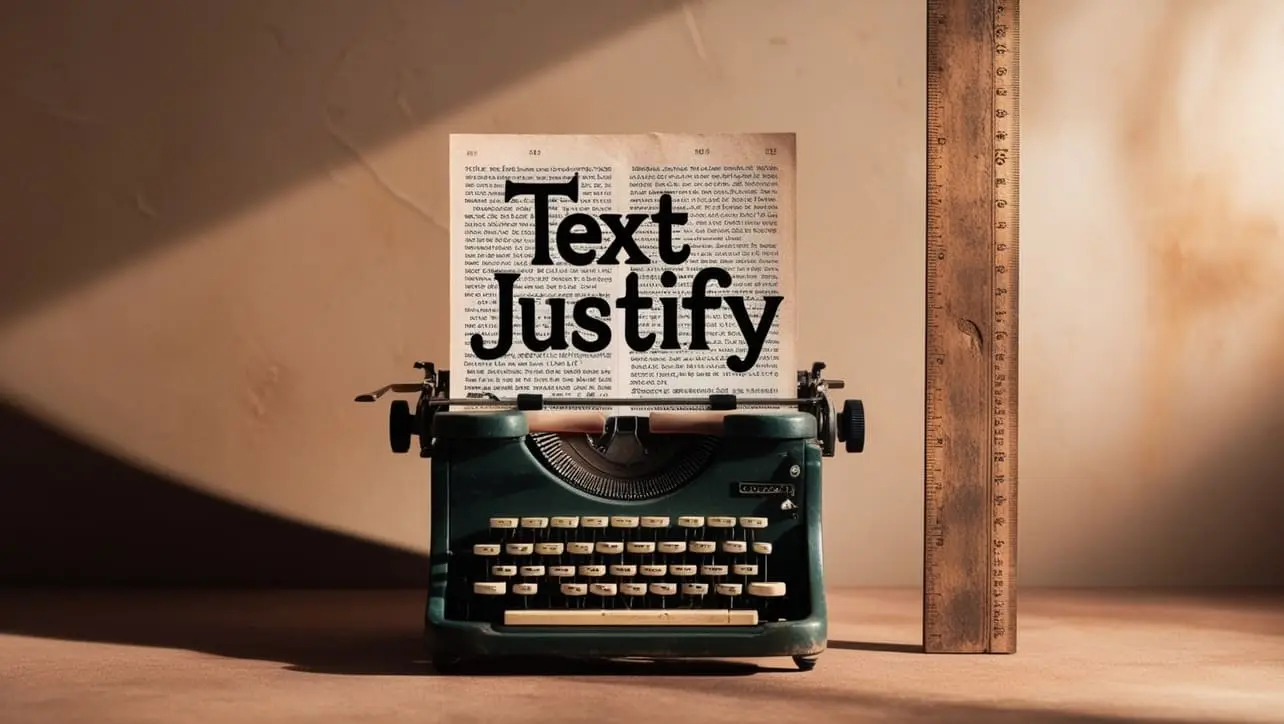 CSS text-justify property tutorial showing justified text with different spacing methods