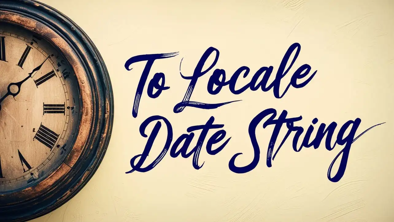 JavaScript Date toLocaleDateString() method tutorial with locale and options formatting examples