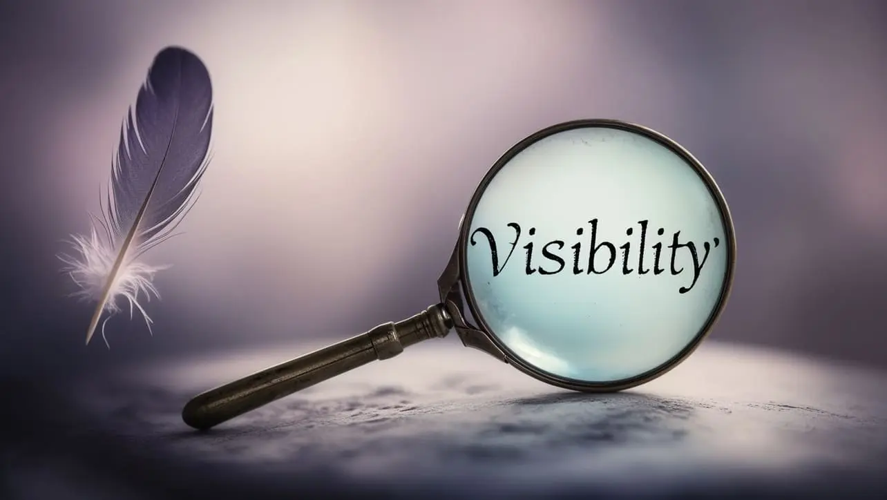 CSS visibility property tutorial showing visible and hidden elements