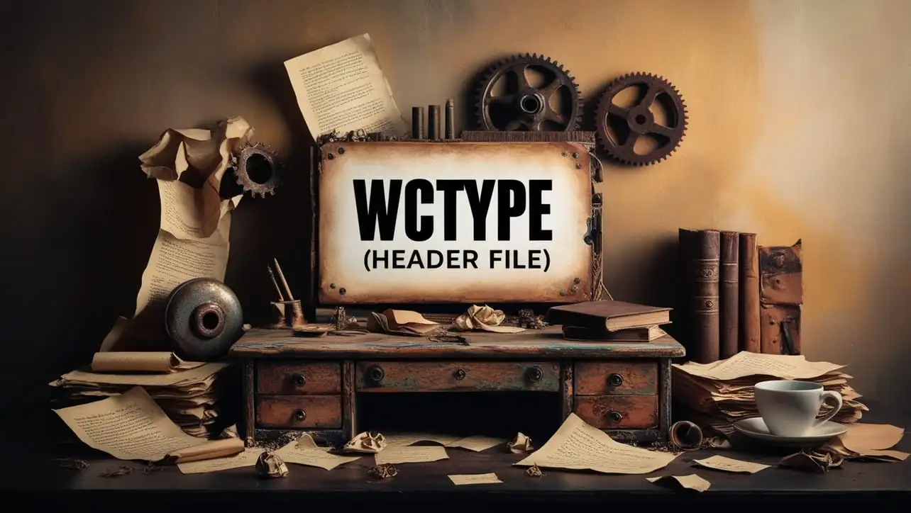 C wctype.h header tutorial for iswalpha and towlower