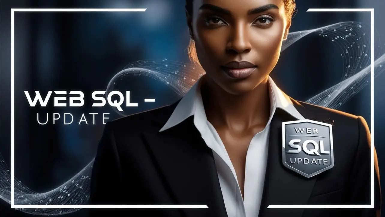 HTML Web SQL UPDATE tutorial — modify existing rows in a client-side database