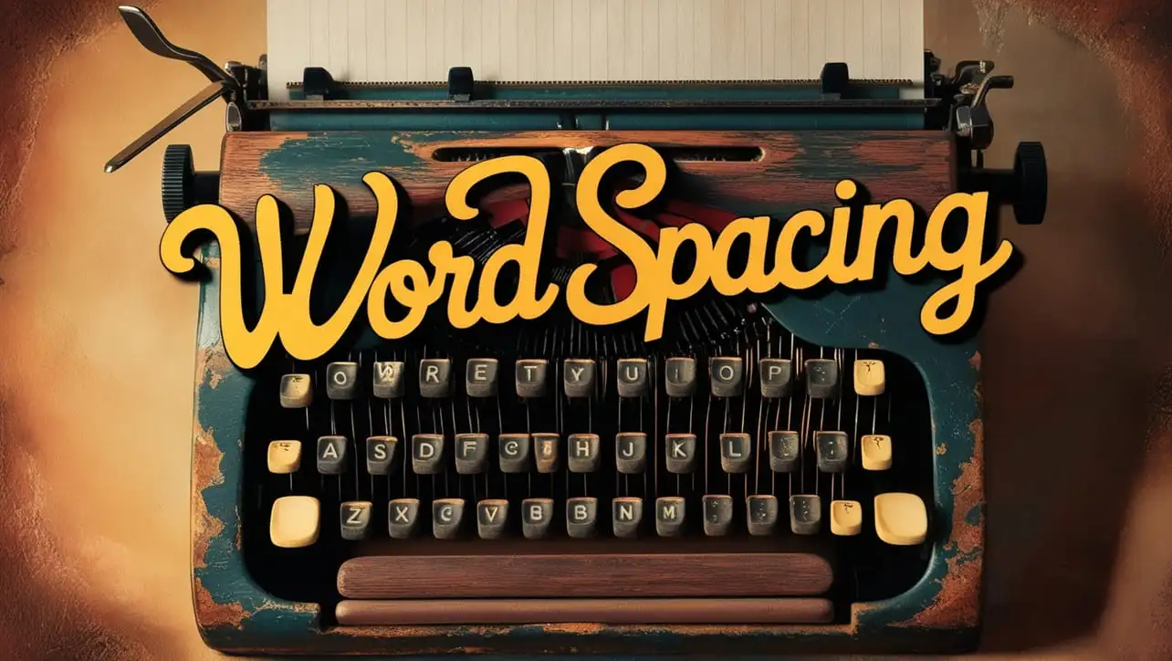 CSS word-spacing property tutorial showing adjusted space between words