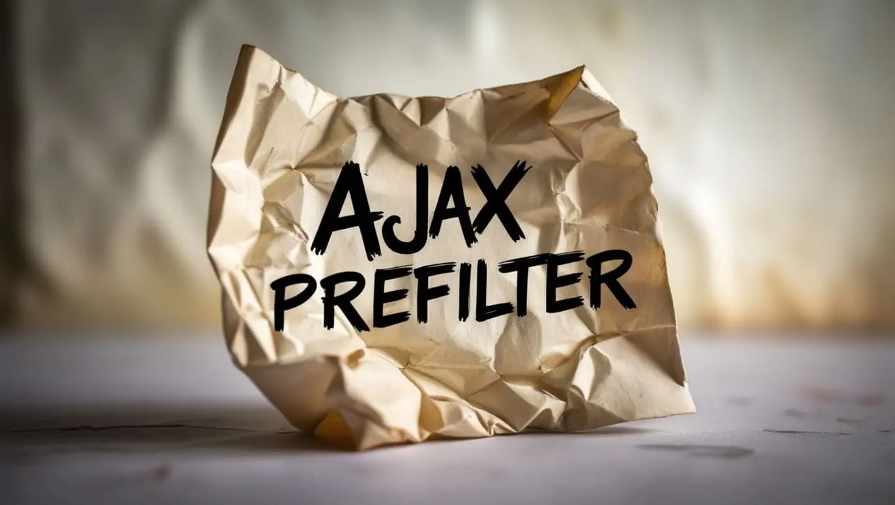 jQuery jQuery.ajaxPrefilter() Method