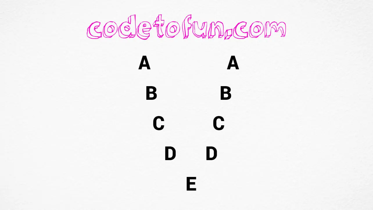 C Alphabet Pattern 31