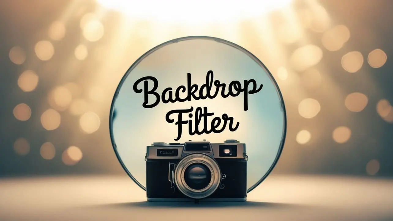 CSS backdrop-filter Property