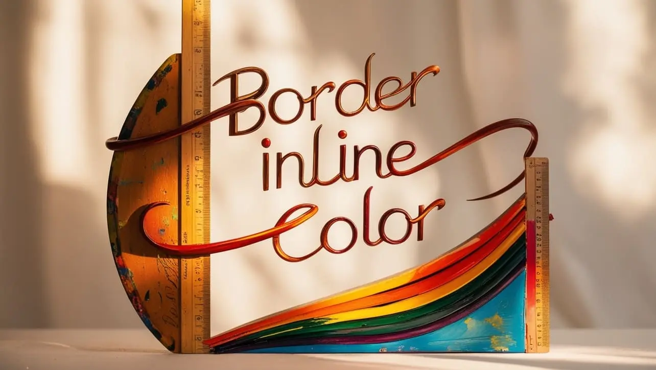 CSS border-inline-color Property