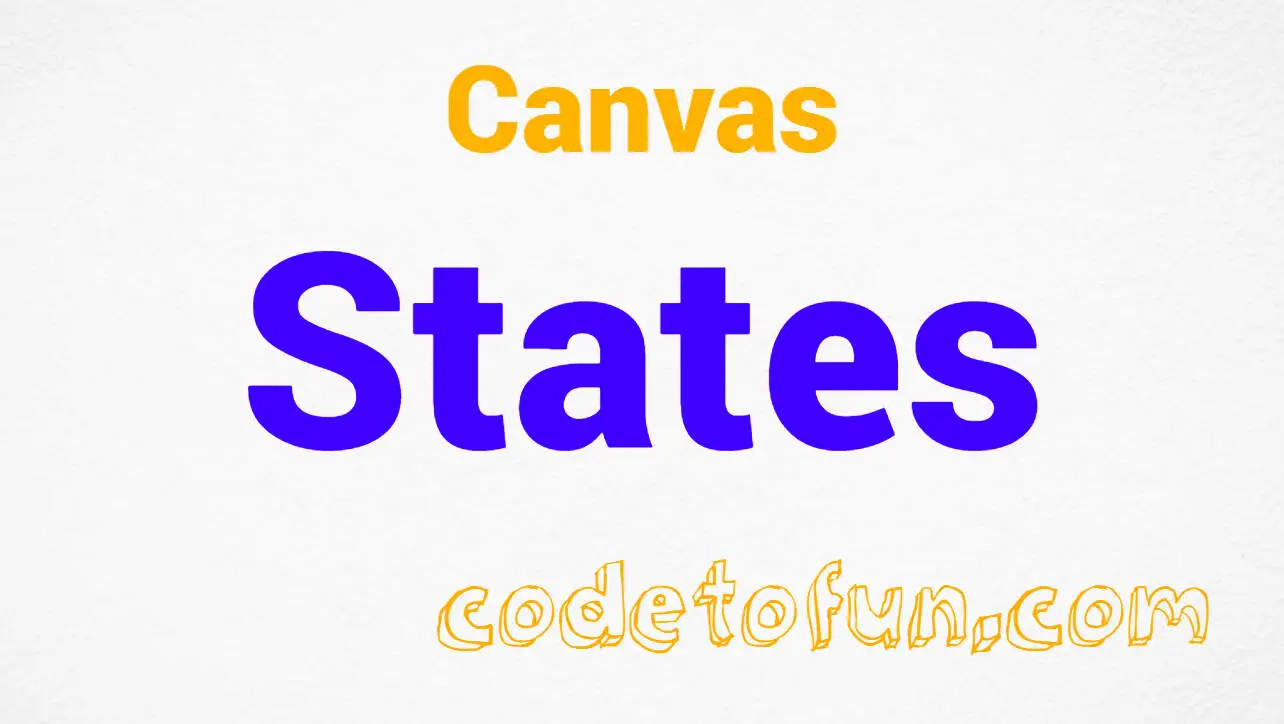 Canvas States