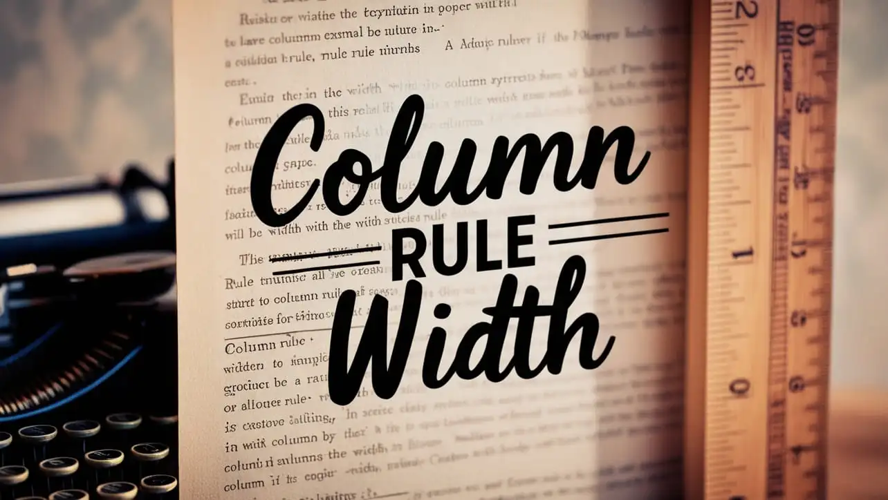 CSS column-rule-width Property