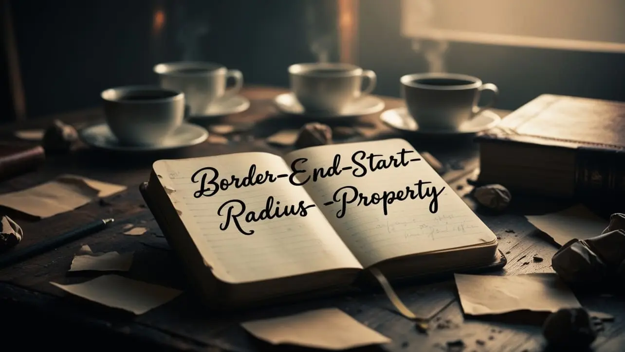 CSS border-end-start-radius Property