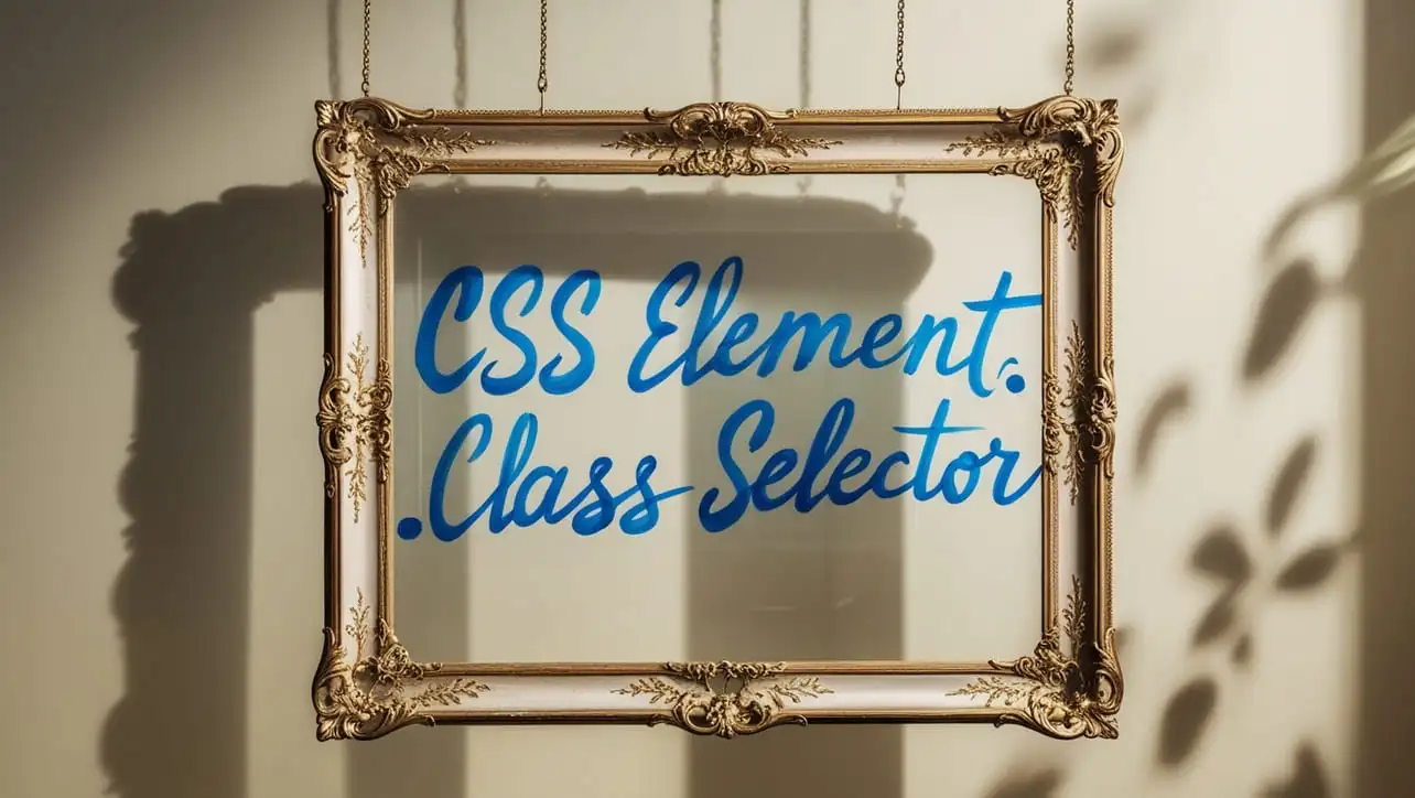 CSS element.class Selector