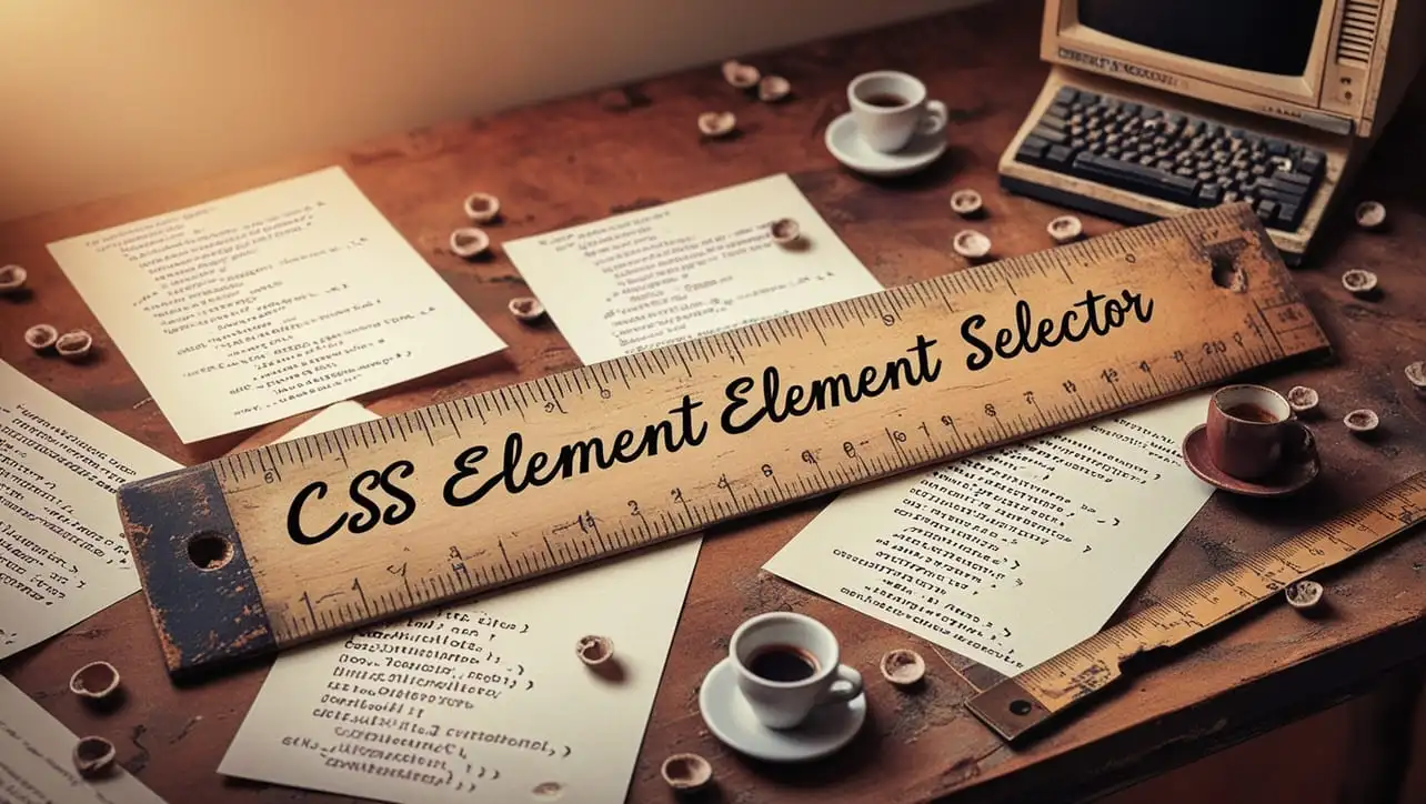 CSS element element Selector