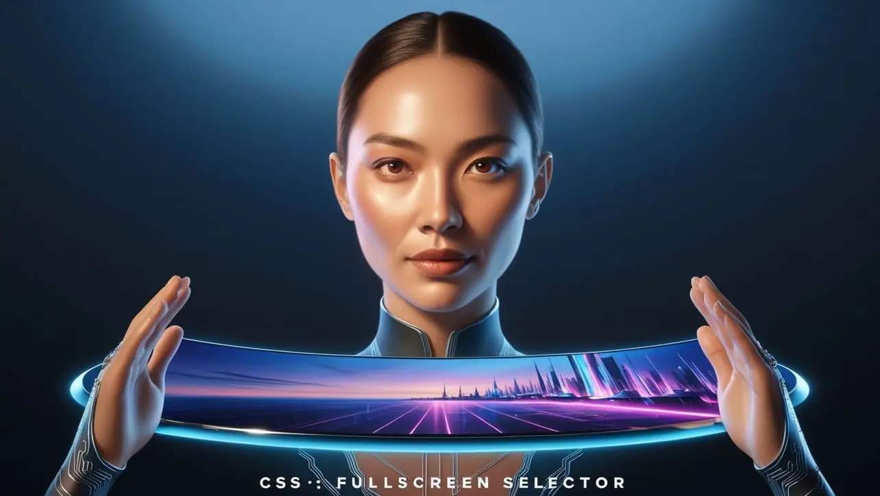 CSS :fullscreen Selector