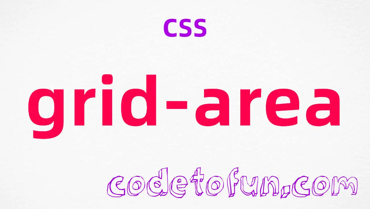 CSS grid-area Property