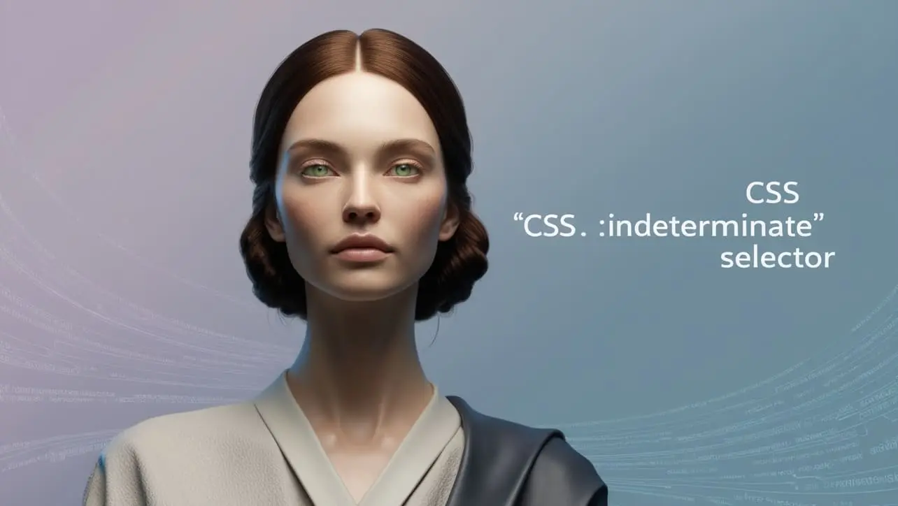 CSS :indeterminate Selector