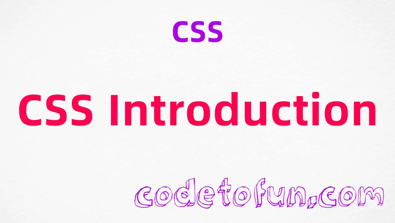 CSS Introduction