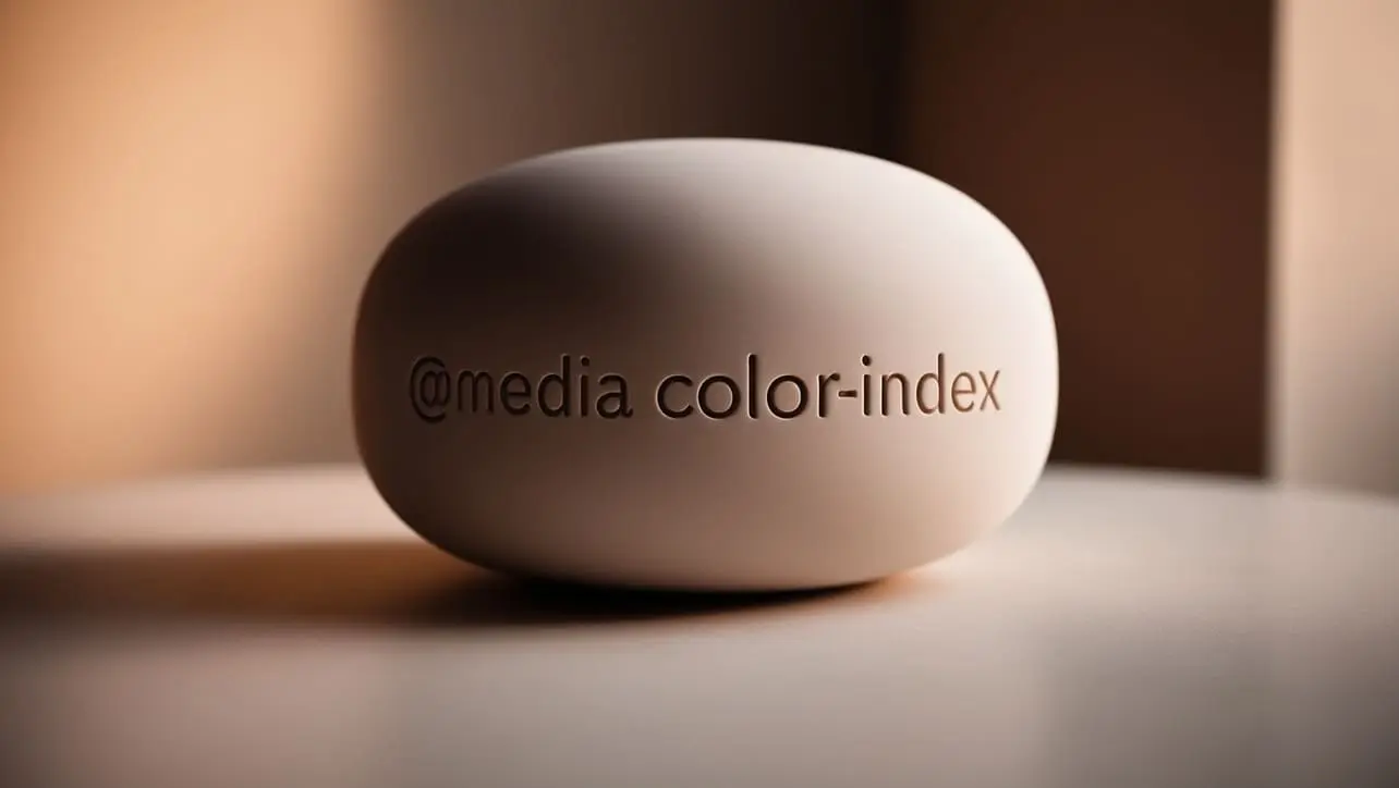 CSS @media color-index Property