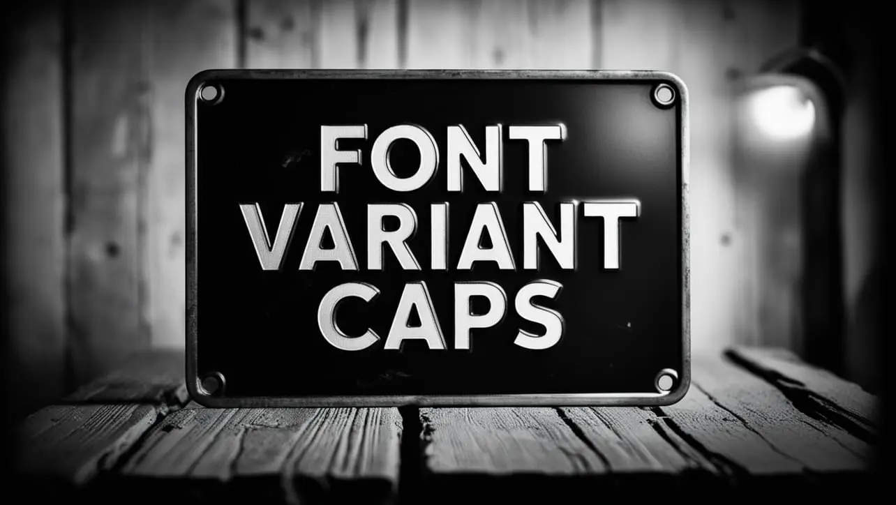 CSS font-variant-caps Property