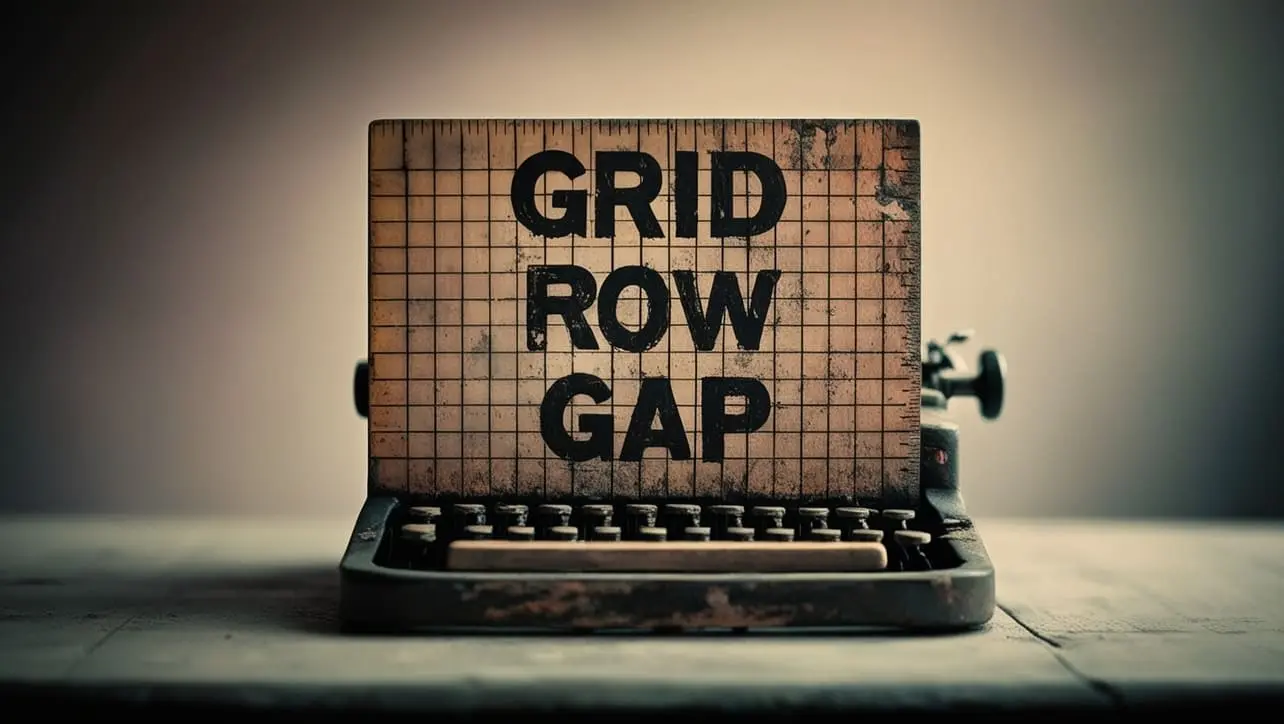 CSS grid-row-gap Property