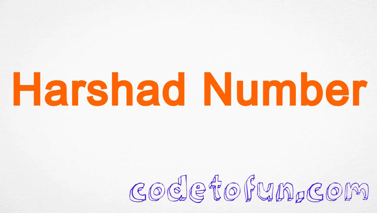 C# Program to Check Harshad Number