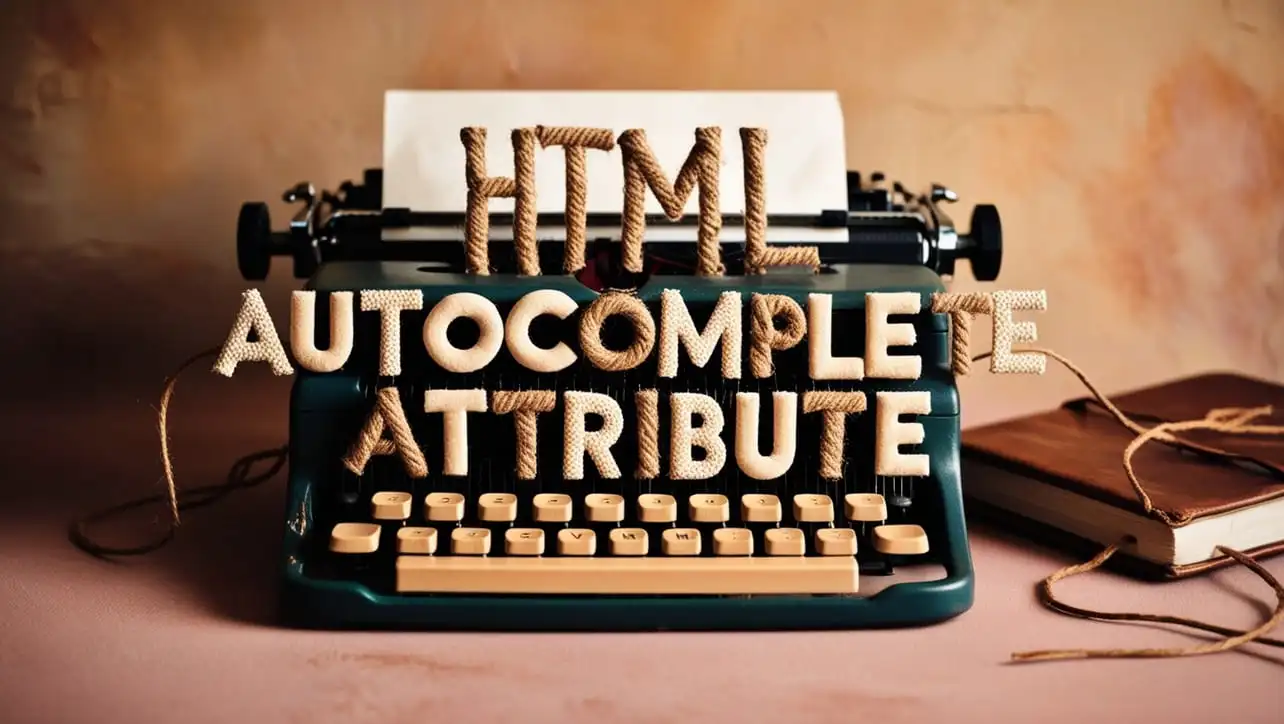 HTML autocomplete Attribute