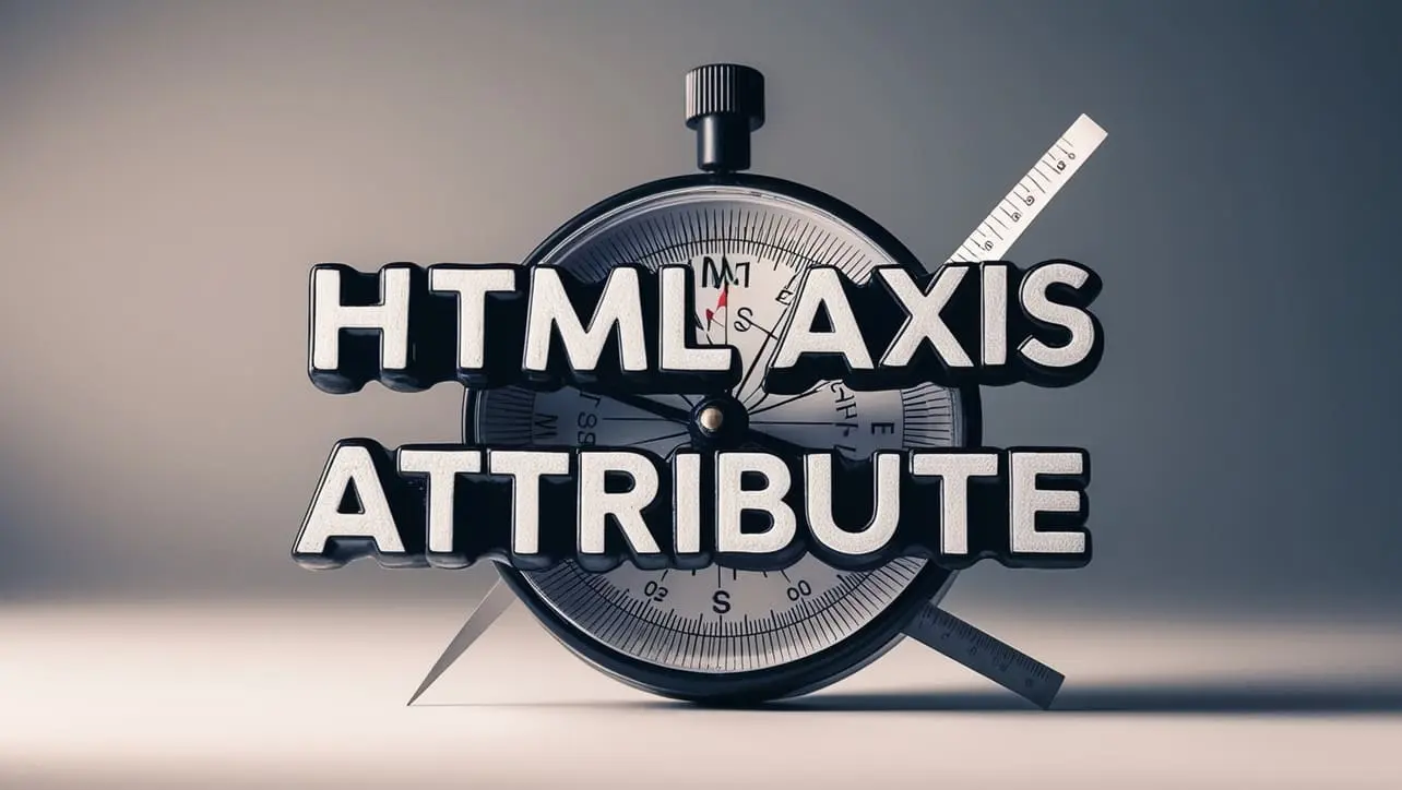 HTML axis Attribute