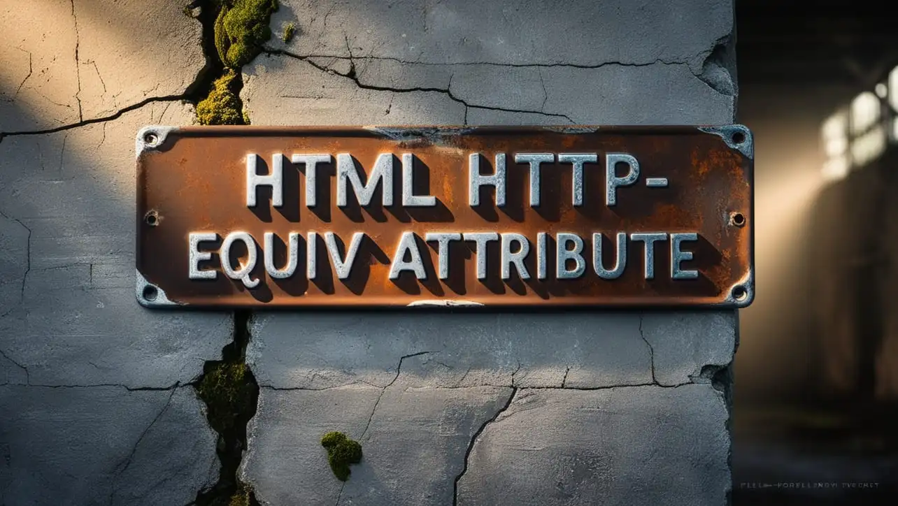 HTML http-equiv Attribute