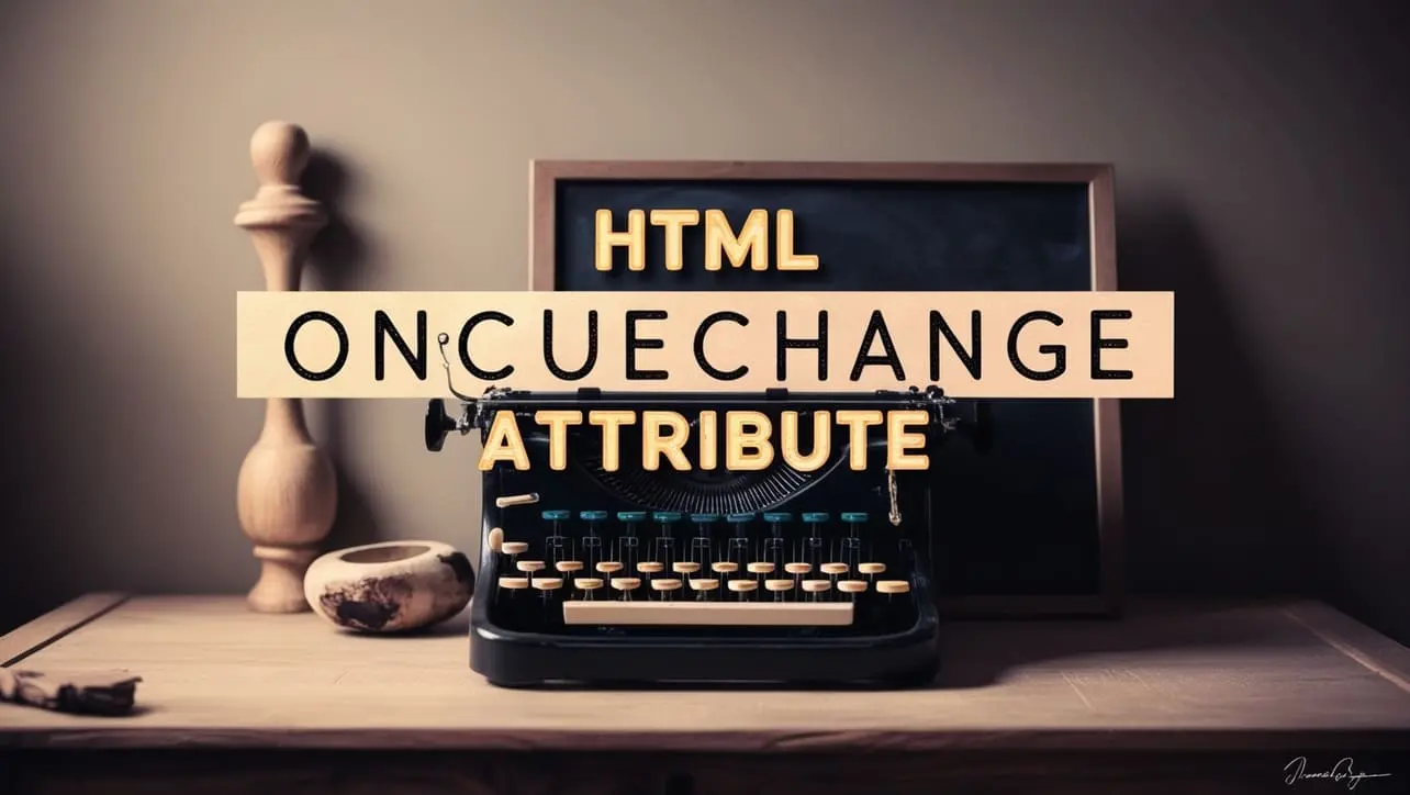 HTML oncuechange Attribute