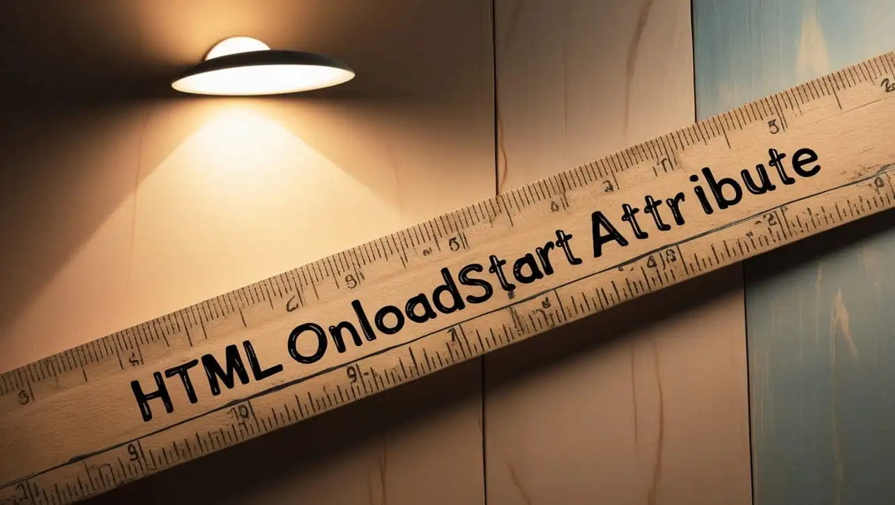 HTML onloadstart Attribute