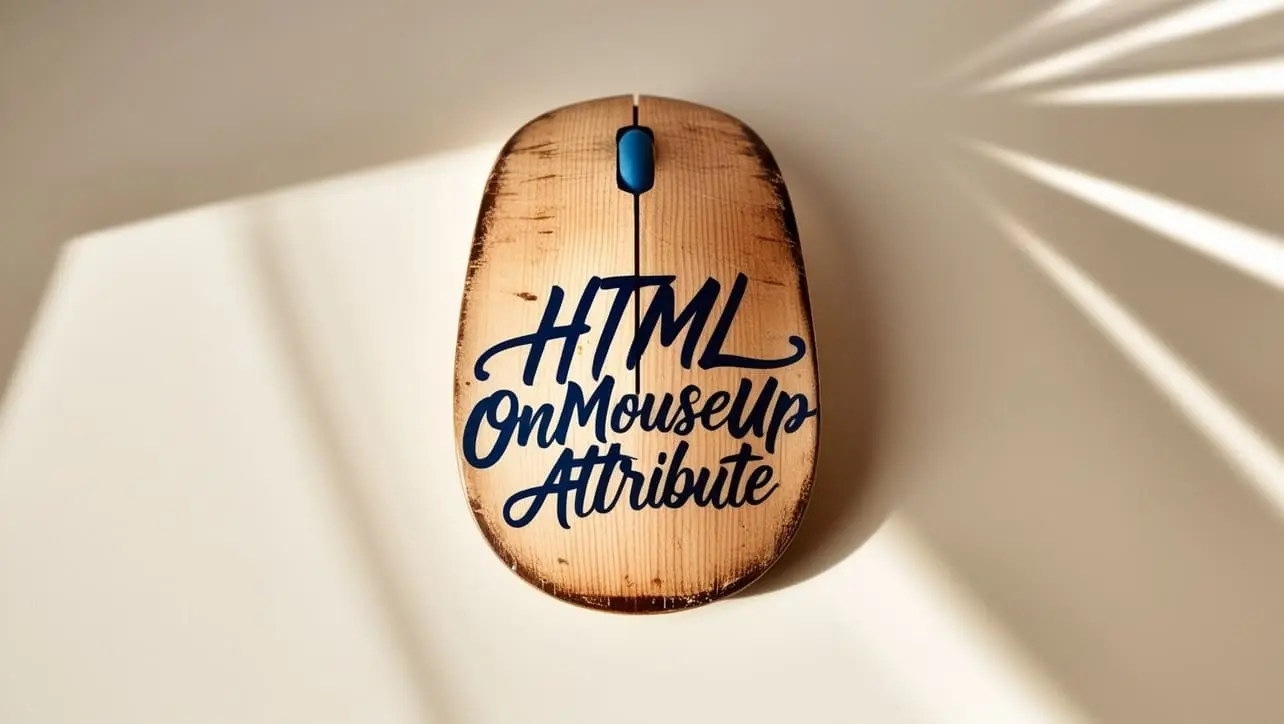 HTML onmouseup Attribute