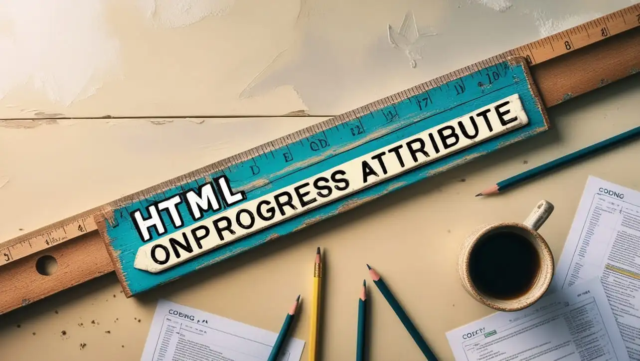 HTML onprogress Attribute