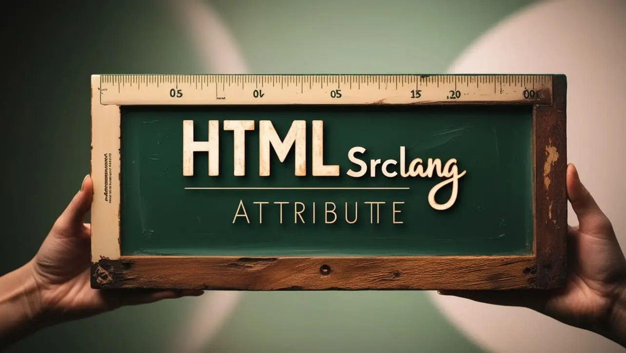 HTML srclang Attribute